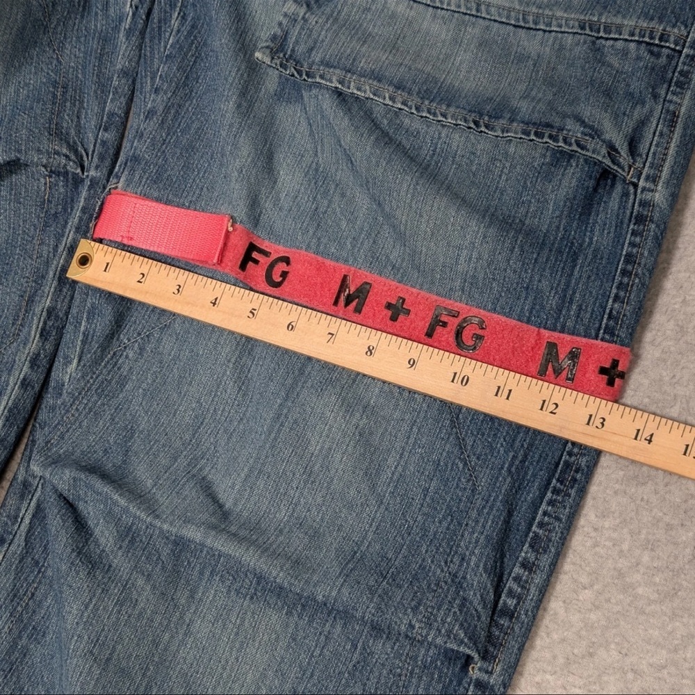 RARE VINTAGE Marithe Francois Girbaud Denim with Pink Tape Straps - Picture 9 of 16